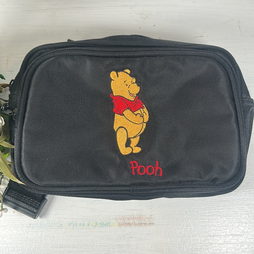 Walt Disney World Winnie the Pooh Fanny Pack Hip Crossbody Bag Embroidered Pooh - Picture 13 of 14